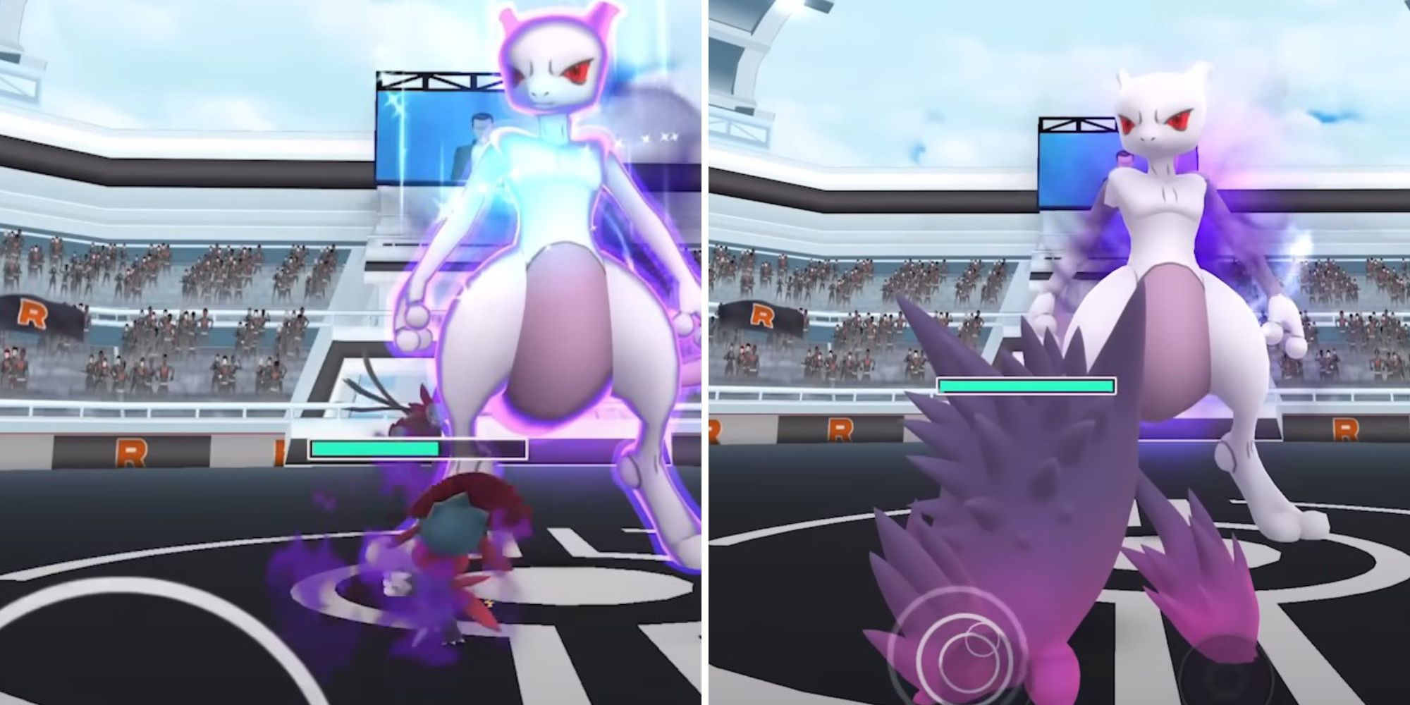Pokemon GO Defeating Shadow Mewtwo
